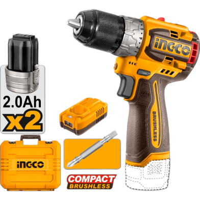 INGCO Brushless Cordless Drill image