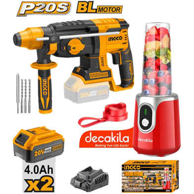 INGCO COSLI23014 Cordless 2 Pcs Combo Kit image