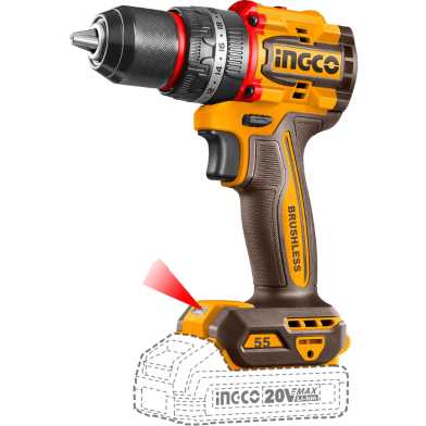 INGCO Compact Brushless Impact Drill image