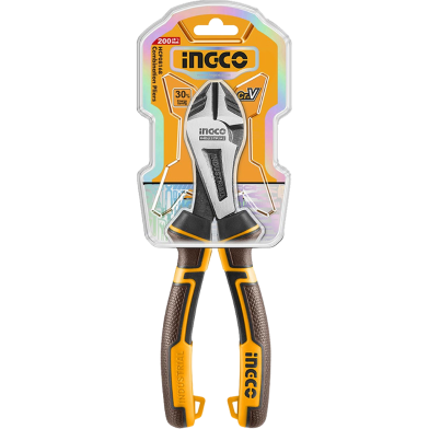 INGCO Heavy-Duty Diagonal Cutting Plier 8 Inch/200mm image