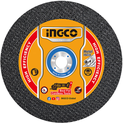 INGCO MCD10107100 Abrasive Metal Cutting Disc Set 12pcs image