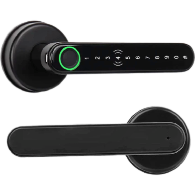 INNOVARE DLH5 Smart Finger Print Deadbolt Door Handle Lock Best for Home and Hotel H5 image