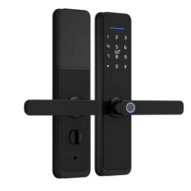 INNOVARE DLX3 Tuya Residential Smart Finger Print Door Lock with Bell x3 titan image