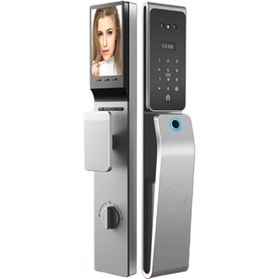 INNOVARE Regal K2 Automatic 3D Face Tuya Wifi Active Video Intercom Smart Lock Waterproof Digital Lock Electronic 85 92 Mortise With CameraCode image