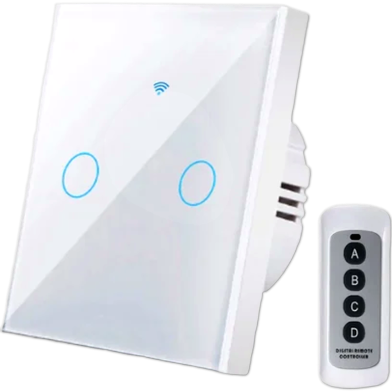 INNOVARE SS2G Smart 2 Gang Wifi Touch Switch image