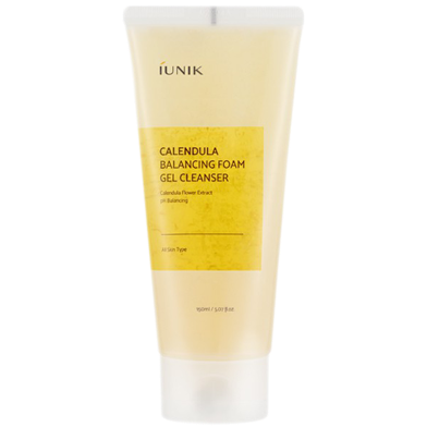 IUNIK Calendula Balancing Foam Gel Cleanser 150ml image