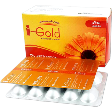 I-Gold Eye Capsule 10's Strip image