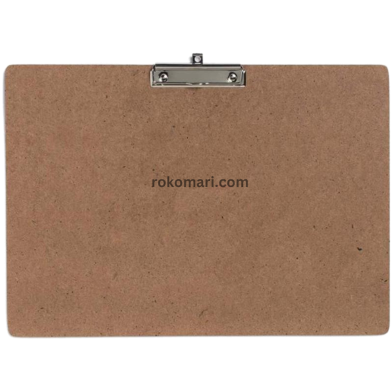 Iconic Sourcing Drawing/Painting Clip Board A3 Size Brown Colour image