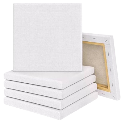 Iconic Square Canvas Combo 5Pc Set(4/4, 6/6, 8/8, 10/10, 12/12) image