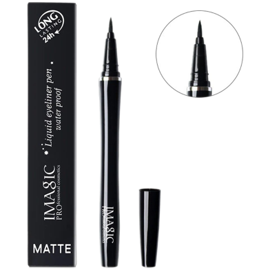 Imagic Professional Eyeliner Waterproof Liquid Pen Eyeliner Nature Lasting Eye Makeup 1pcs image