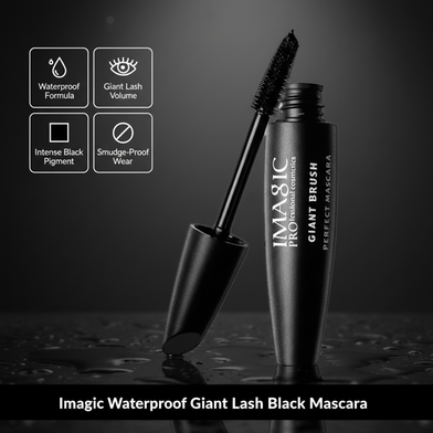 Imagic Waterproof Giant Lash Black Mascara - 16467 Slide 2