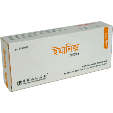 Imanix 100 mg Tablet 10's strip image