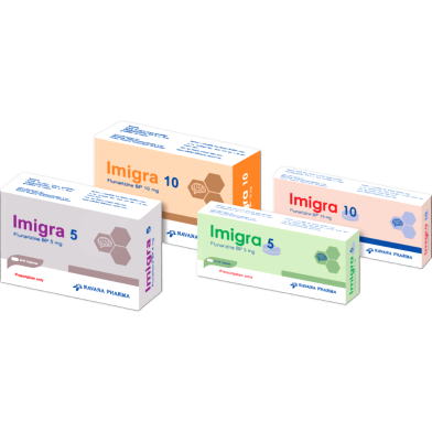 Imigra 5 mg Tablet 10's strip image