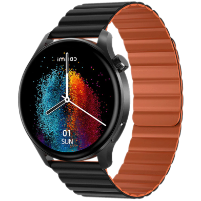 Imilab W13 Calling AMOLED Smart Watch With Free Strap - Black image