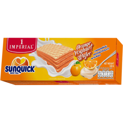 Imperial Orange Yoghurt Wafers 100gm image
