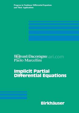 Implicit Partial Differential Equations
