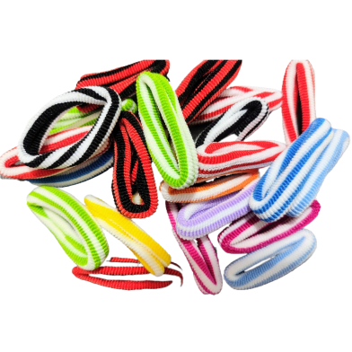 Imported Multicolor Hair Band Bundle - 10pcs image