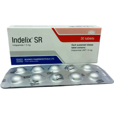Indelix Sr 1.5 mg Tablet 10's Strip image