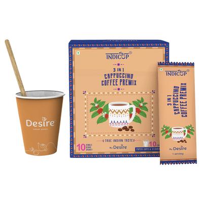 Indicup Instant Coffee Powder Premix Sachets 10 Sachets image
