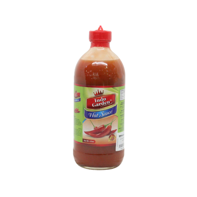 Indo Garden Hot Sauce Glass Bottle 473ml image