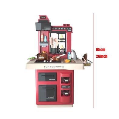 Infant Shining Kids Kitchen Toys 35pcs Pretend Play Simulation Kitchen Children's Cooking Toys image