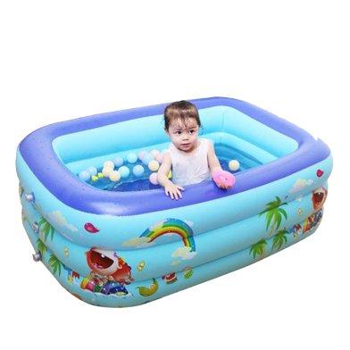 Inflatable Baby Bath Tub / Swimming Pool 130 cm image