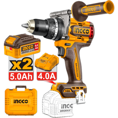 Ingco Brushless Cordless Impact Drill 13mm Chuck 3000 Rpm image