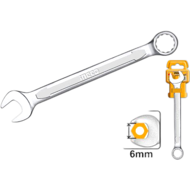 Ingco Combination Spanner 6mm image