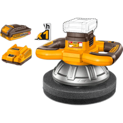 Ingco P20S 20V Lithium Ion Cordless Polisher 2500rpm 254mm 10 Inch ING CT image