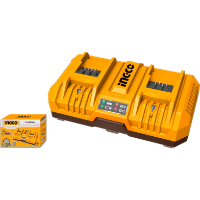 Ingco P20S 2 Port Li Ion Battery Charger image
