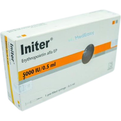 Initer 5000 IU IV Or SC Injection 5000 IU Pre Filled Syringe image