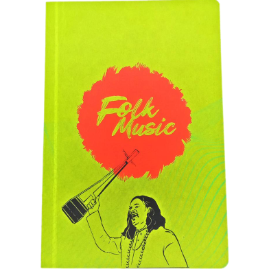Inkraft Folk Music Lemon Notebook image
