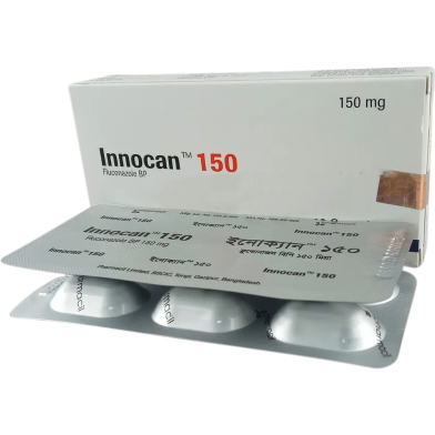 Innocan 150mg Capsule 6's Strip image