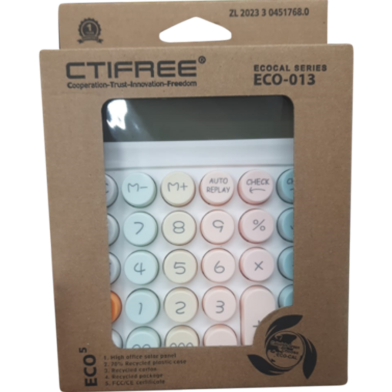 Ins Dopamine Color Calculator, Large Display, Mechanical Dot Keys, Student/Finance Use image