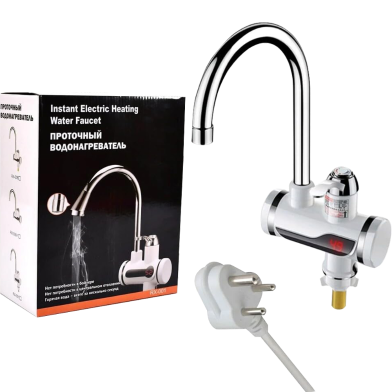 Instant Electric Heating Water Faucet for Bathroom Wall image