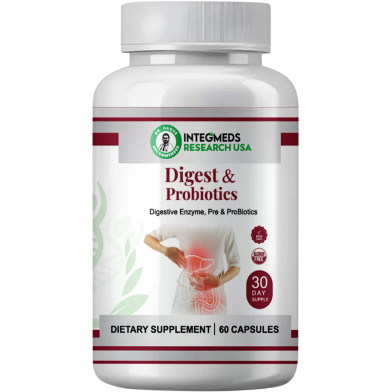 Integmeds Digest and Probiotics 60 Capsules image