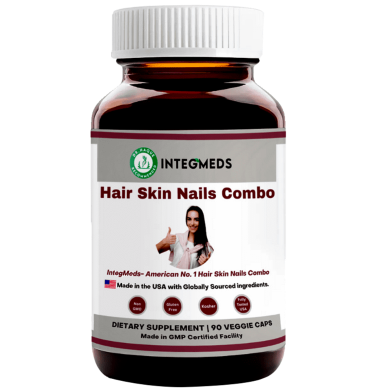 Integmeds Hair Skin Nails Combo - 90 Veg Capsule image