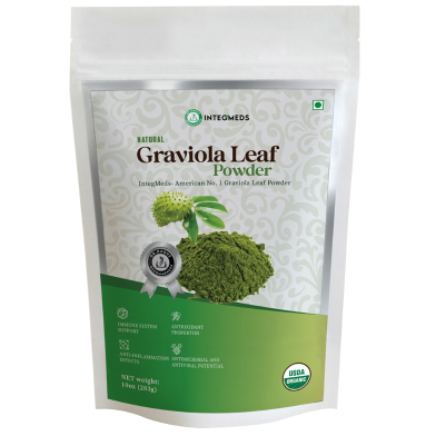 Integmeds Organic Graviola Leaf Powder - 283 gm image
