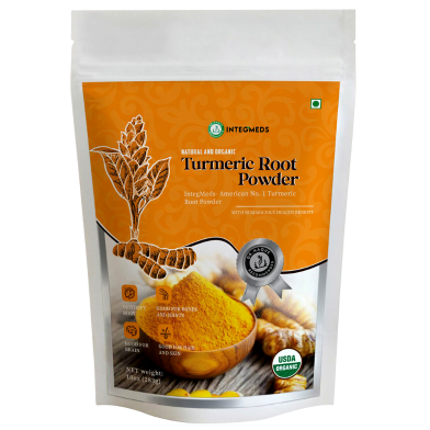 Integmeds Organic Turmeric Root Powder - 283gm image