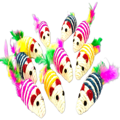 Interactive Catch Play Teaser Mouse Toy for Cats and Kittens image