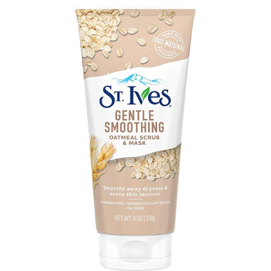 International USA Product ST Ives Gentle Smoothing Face Scrub - 170gm image