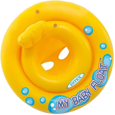 Intex My Baby Float Yellow image