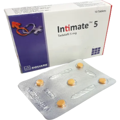Intimate 5 mg Tablet 10's Strip image