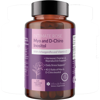 Intimate Rose Myo-Inositol and D-Chiro Inositol Supplement 120 Veg Capsules -344282666 image