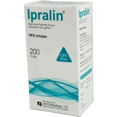Ipralin - (100 mcg 20 mcg)/puff (200 metered dose) image