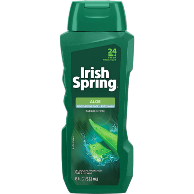 Irish Spring Aloe Moisturizing Face And Body Wash 532 ml image