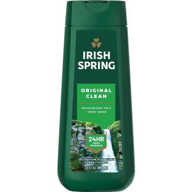 Irish Spring Original Clean Moisturizing Face and Body Wash – 591ml image