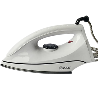 Ocean Iron Dry Teflon Non-Stick Soleplate White image