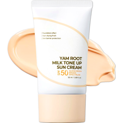 Isntree Yam Root Milk Tone Up Sun Cream 50 SPF 50ml image
