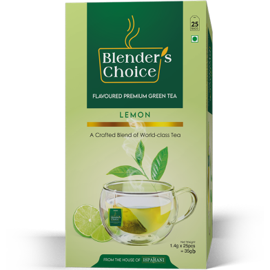 Ispahani Blender's Choice Green Tea Lemon 35gm (25 Sachet) image